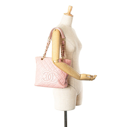 Chanel Sac Caviar Petite Shopping Tote