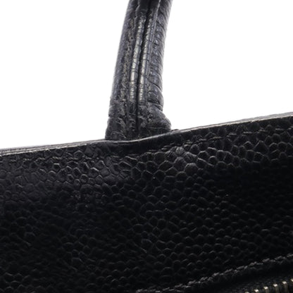 Black Chanel Caviar Medallion Tote