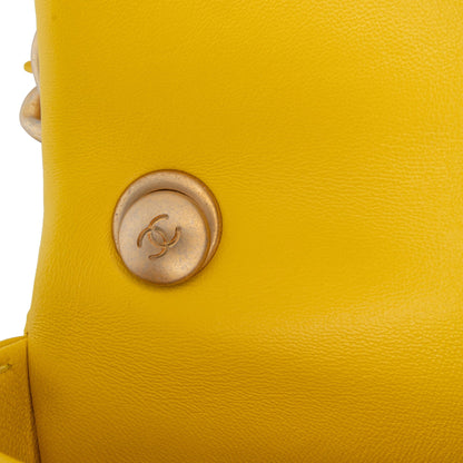 Chanel Sac Mini Quilted Lambskin Candy Chain Crossbody