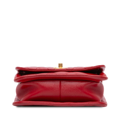 Chanel Sac Mini Quilted Lambskin Soft Square Flap