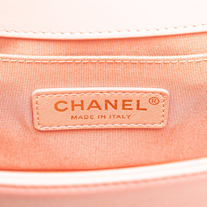 Chanel Sac Small Braided Chevron Boy Flap