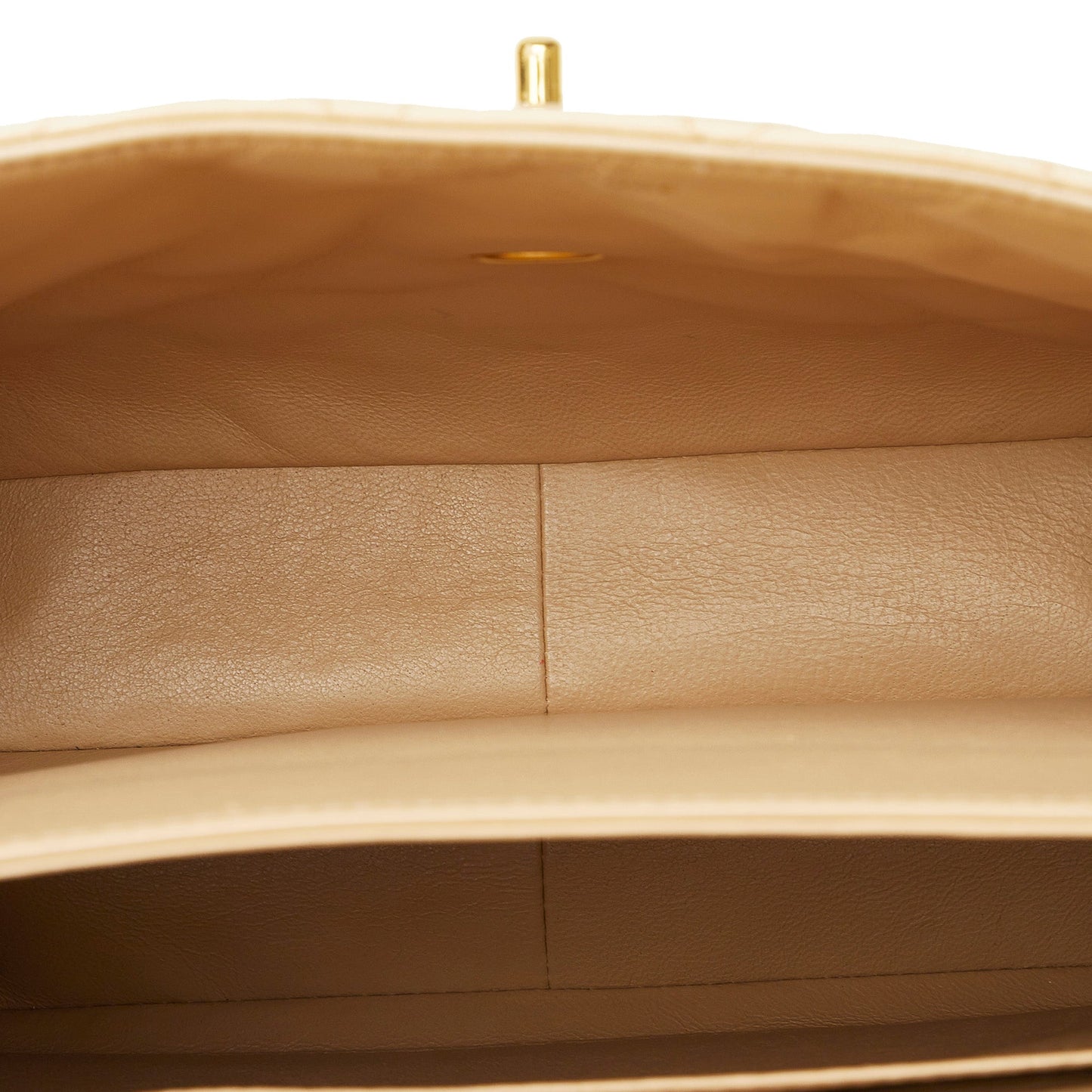 Brown Chanel Medium Lambskin Envelope Flap Handbag