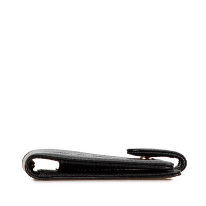 Black Chanel Mini Caviar Agenda Cover