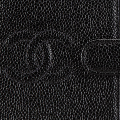 Black Chanel Mini Caviar Agenda Cover