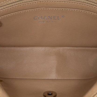 Chanel Sac Mini Rectangular Classic Patent Single Flap