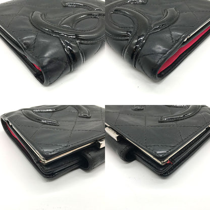 Chanel Cambon Ligne Wallet Leather Short Wallet in New Condition