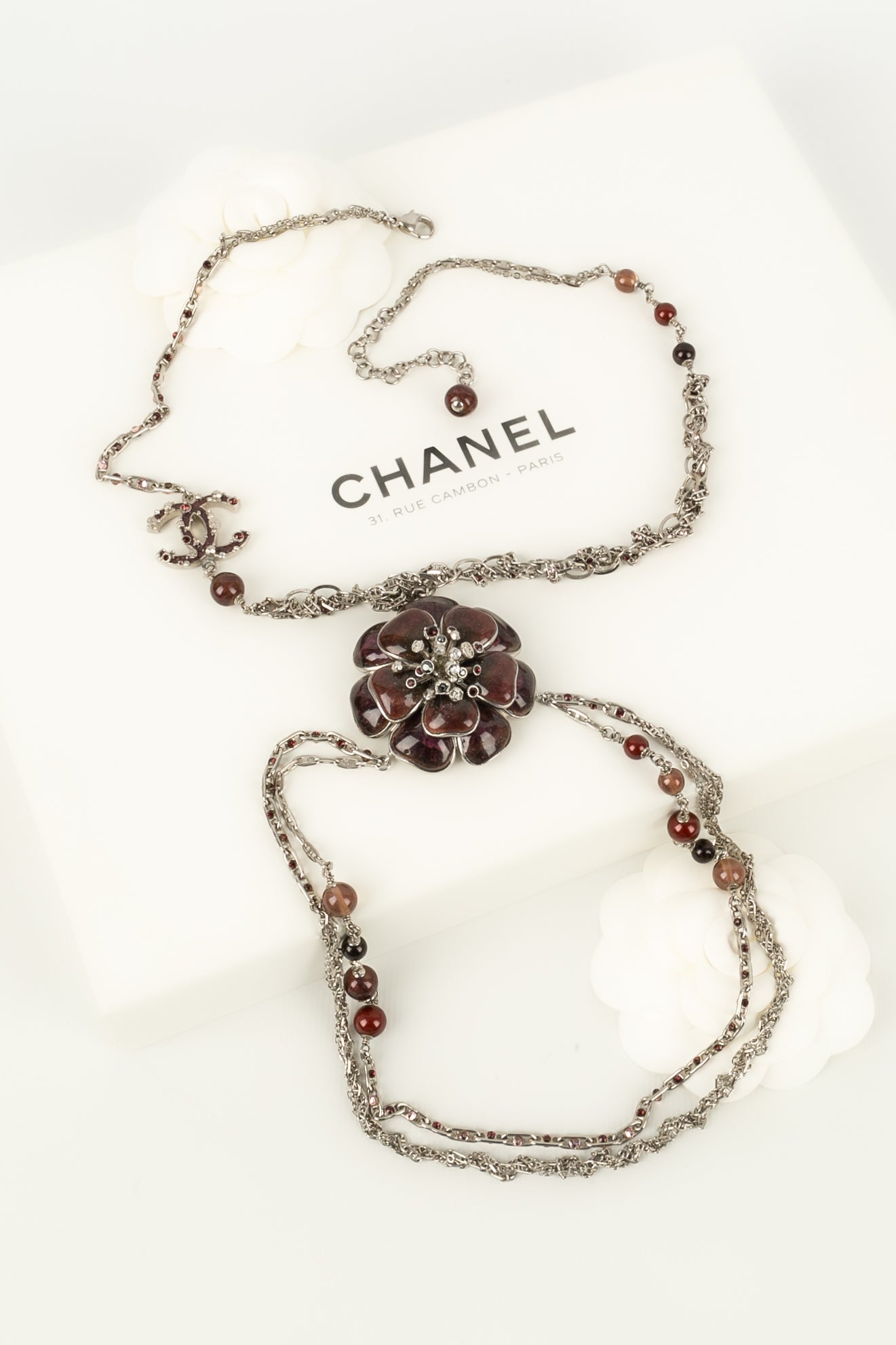 Collier camlia Chanel