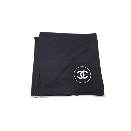 Chanel CC Logo Cashmere Silk Scarf