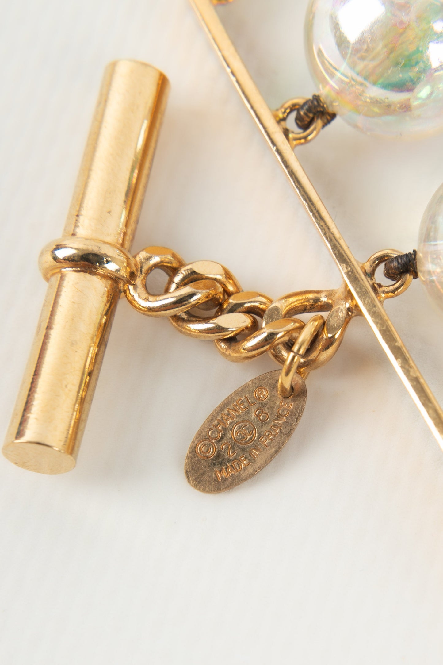 Bracelet de perles Chanel 1990s