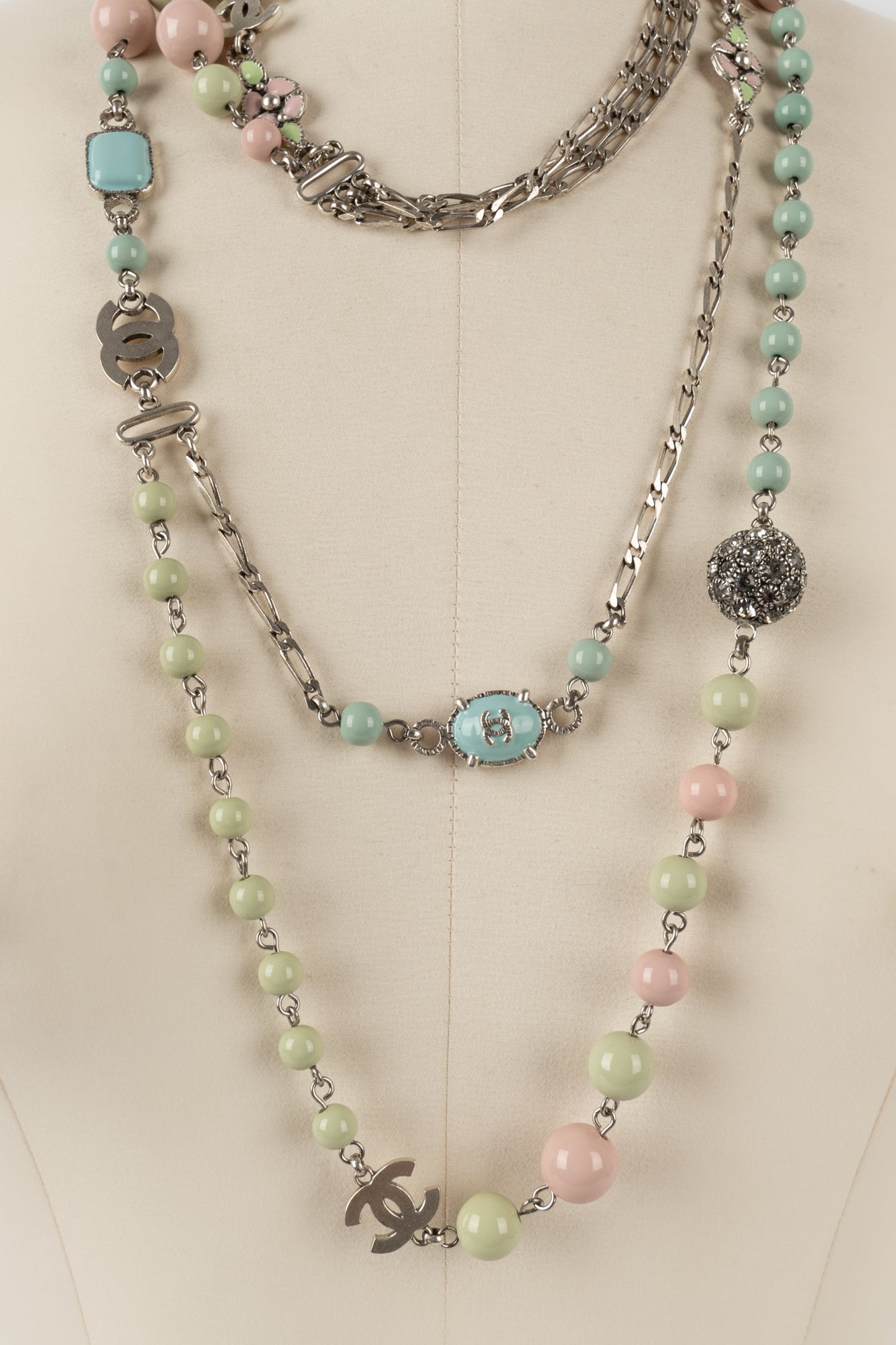 Collier pastel Chanel Croisire 2003