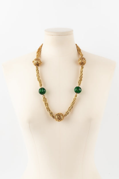Collier dor Chanel 1984