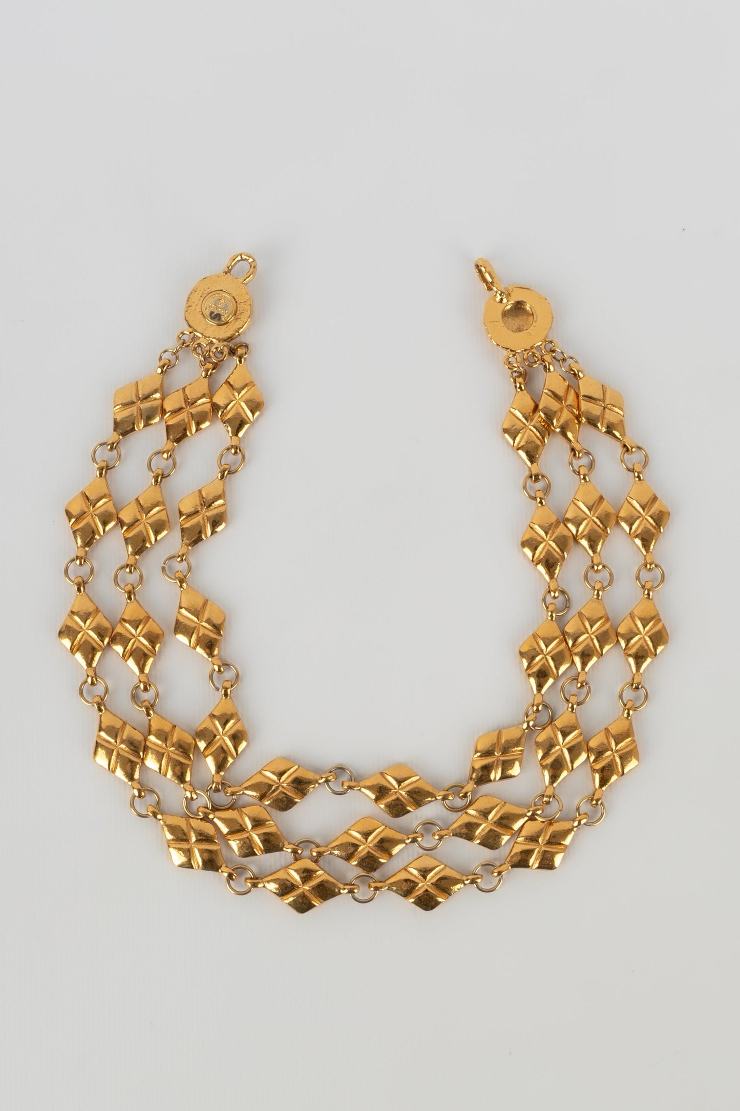 Collier dor Chanel 1990s