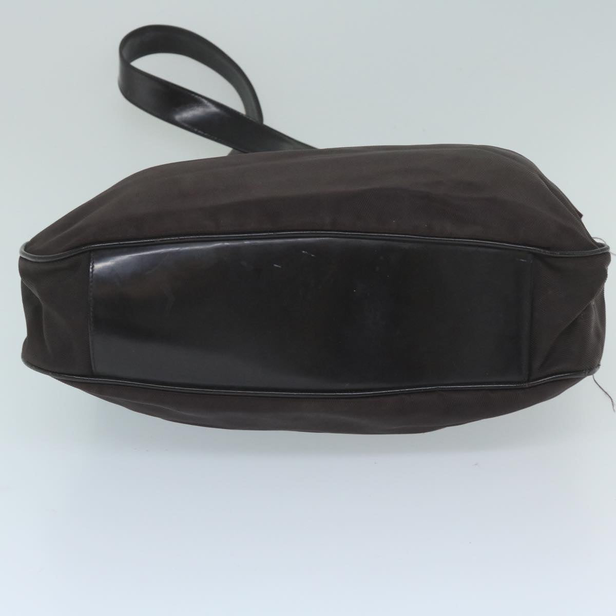 GUCCI Bamboo Shoulder Bag Nylon 2Set Black Brown  ac2337