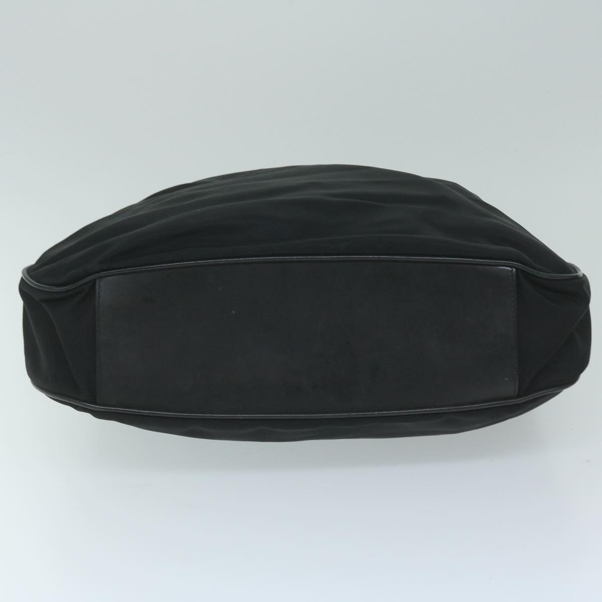 GUCCI Bamboo Shoulder Bag Nylon 2Set Black Brown  ac2337