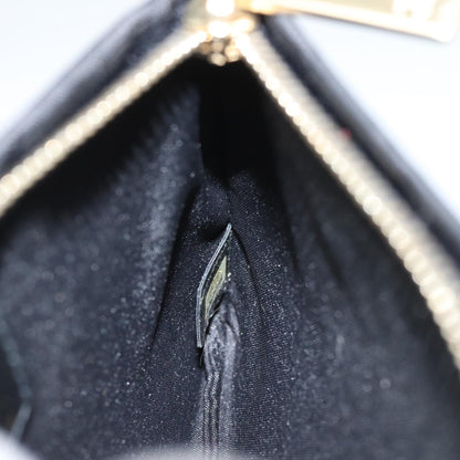CHANEL New Travel Line Pouch Nylon Black CC ac3133