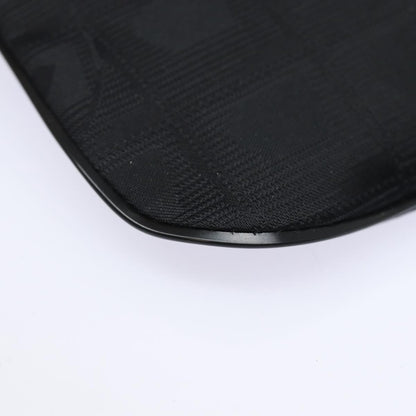 CHANEL New Travel Line Pouch Nylon Black CC ac3133