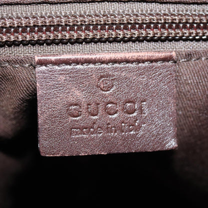 GUCCI GG Canvas Tote Bag Beige Silver 145971  ac3208