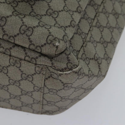 GUCCI GG Canvas Tote Bag Coated Canvas Beige  ac3262