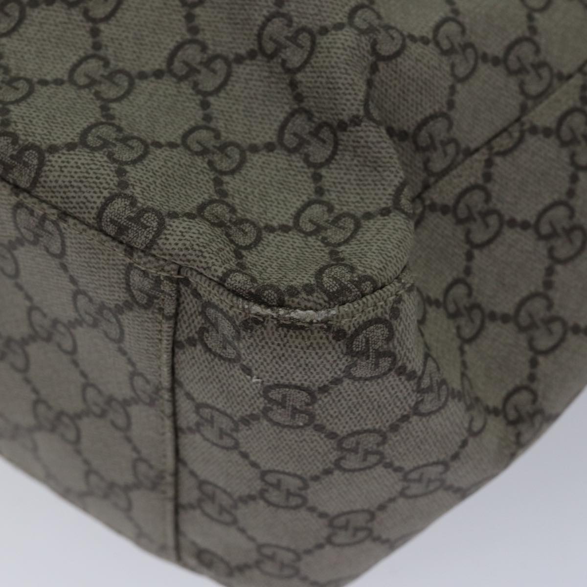 GUCCI GG Canvas Tote Bag Coated Canvas Beige  ac3262