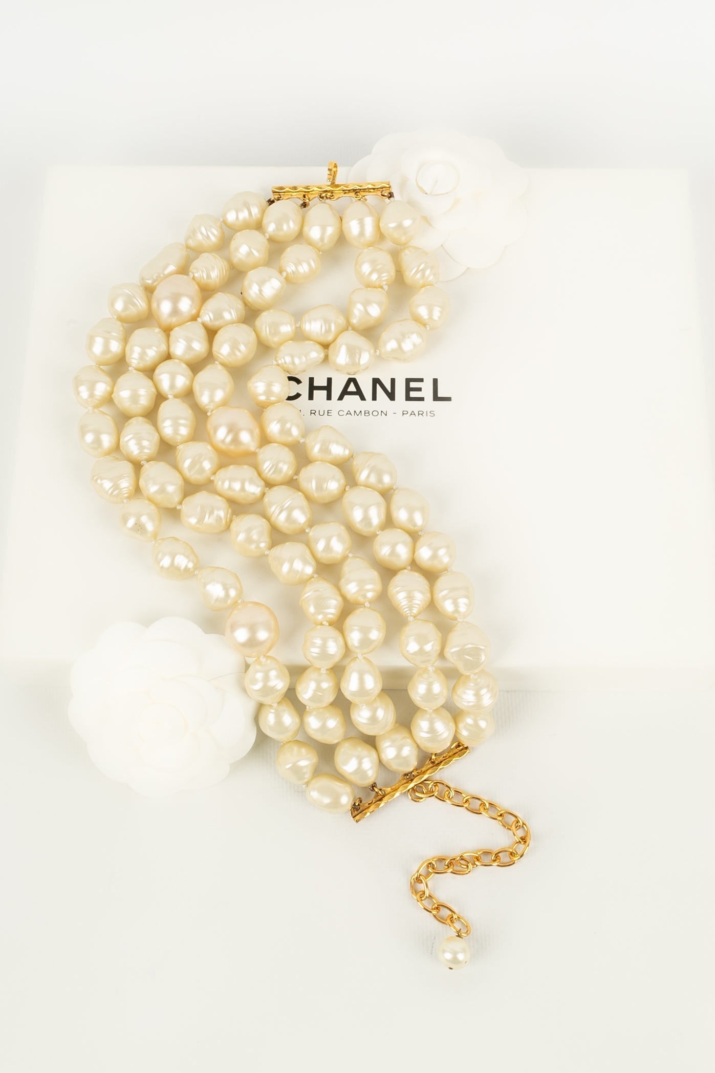 Collier ras de cou Chanel 1990s