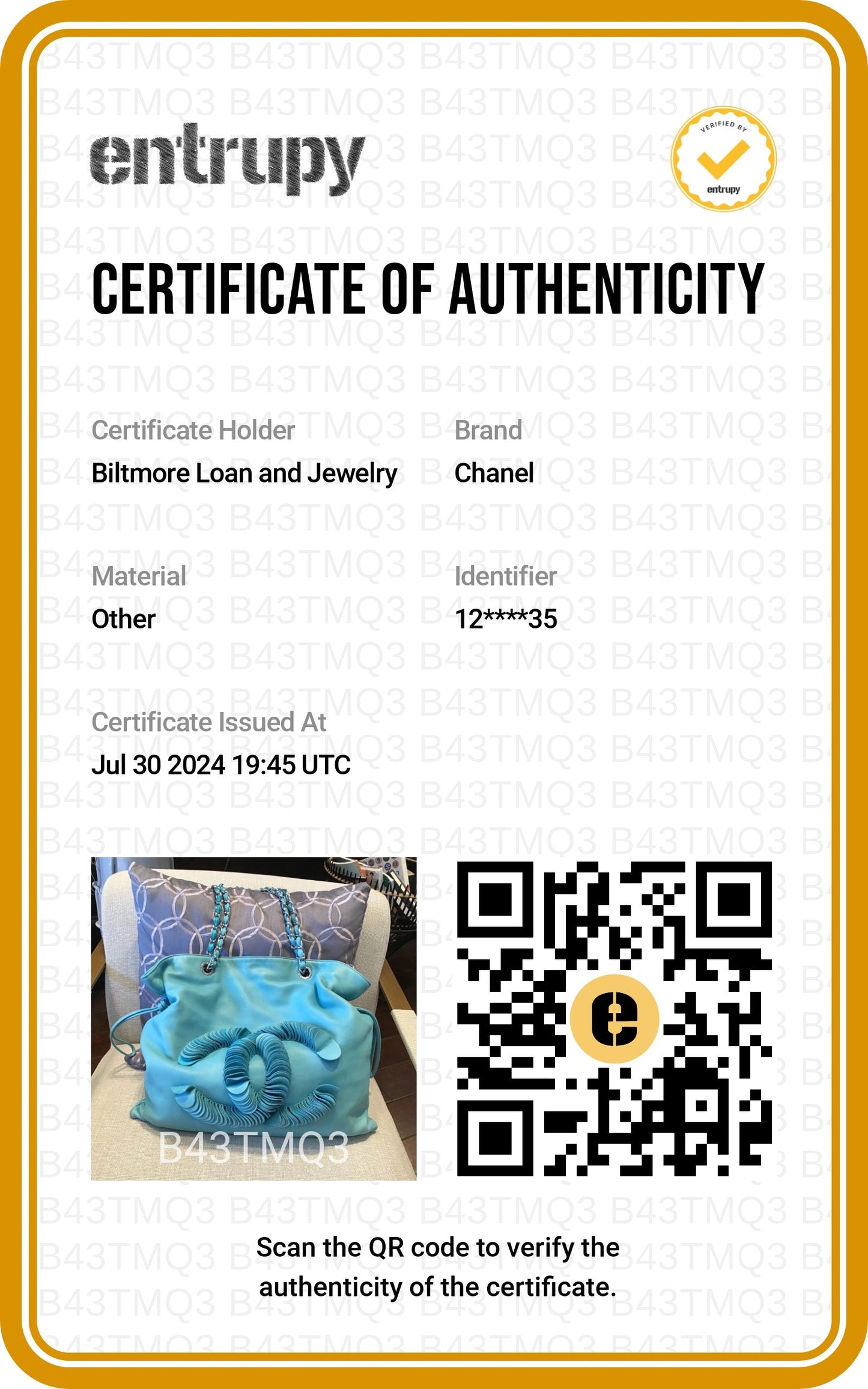 Chanel CC Discus Supple Lambskin Turquoise Tote
