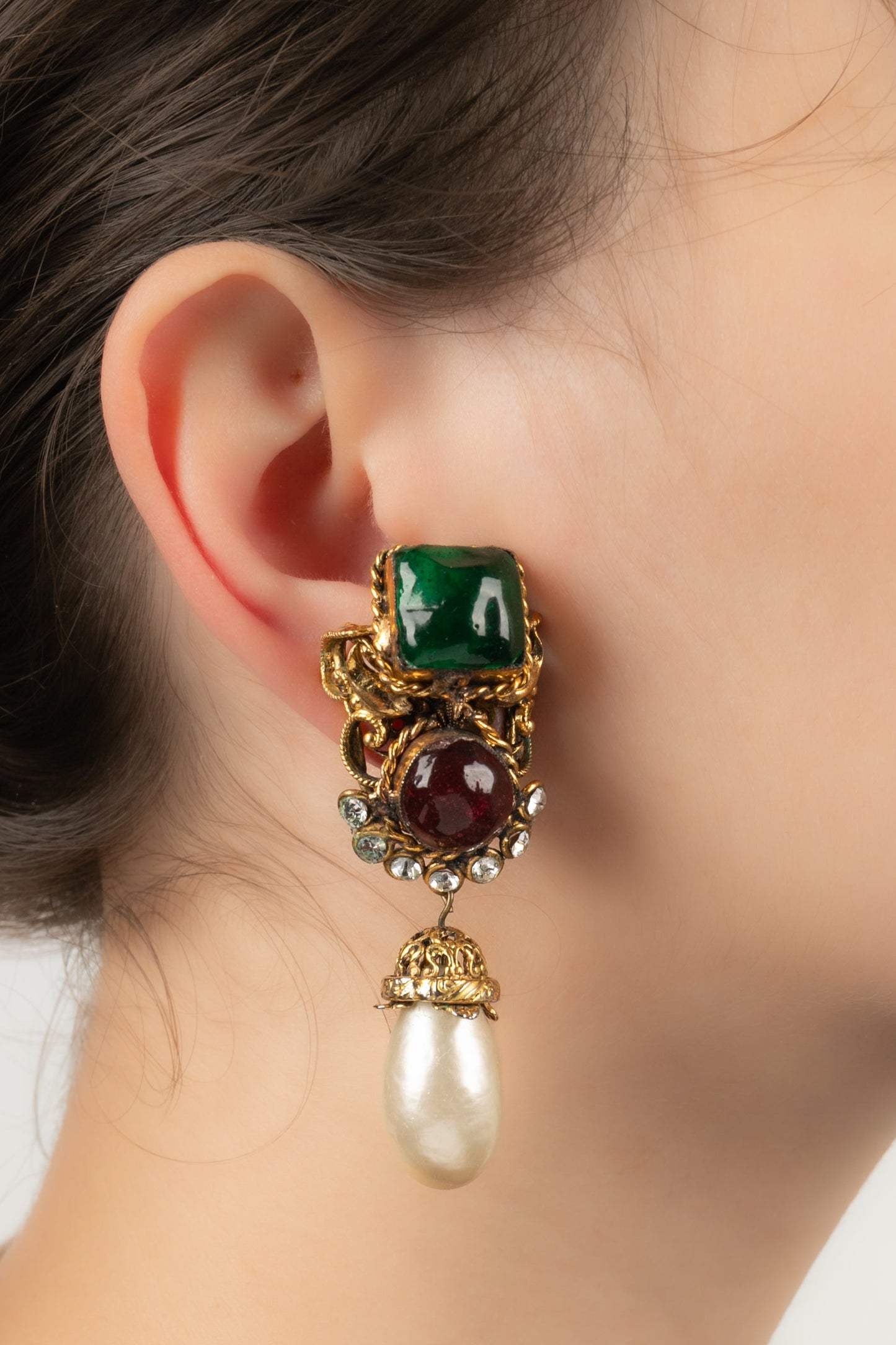 Boucles d'oreilles Chanel 1983
