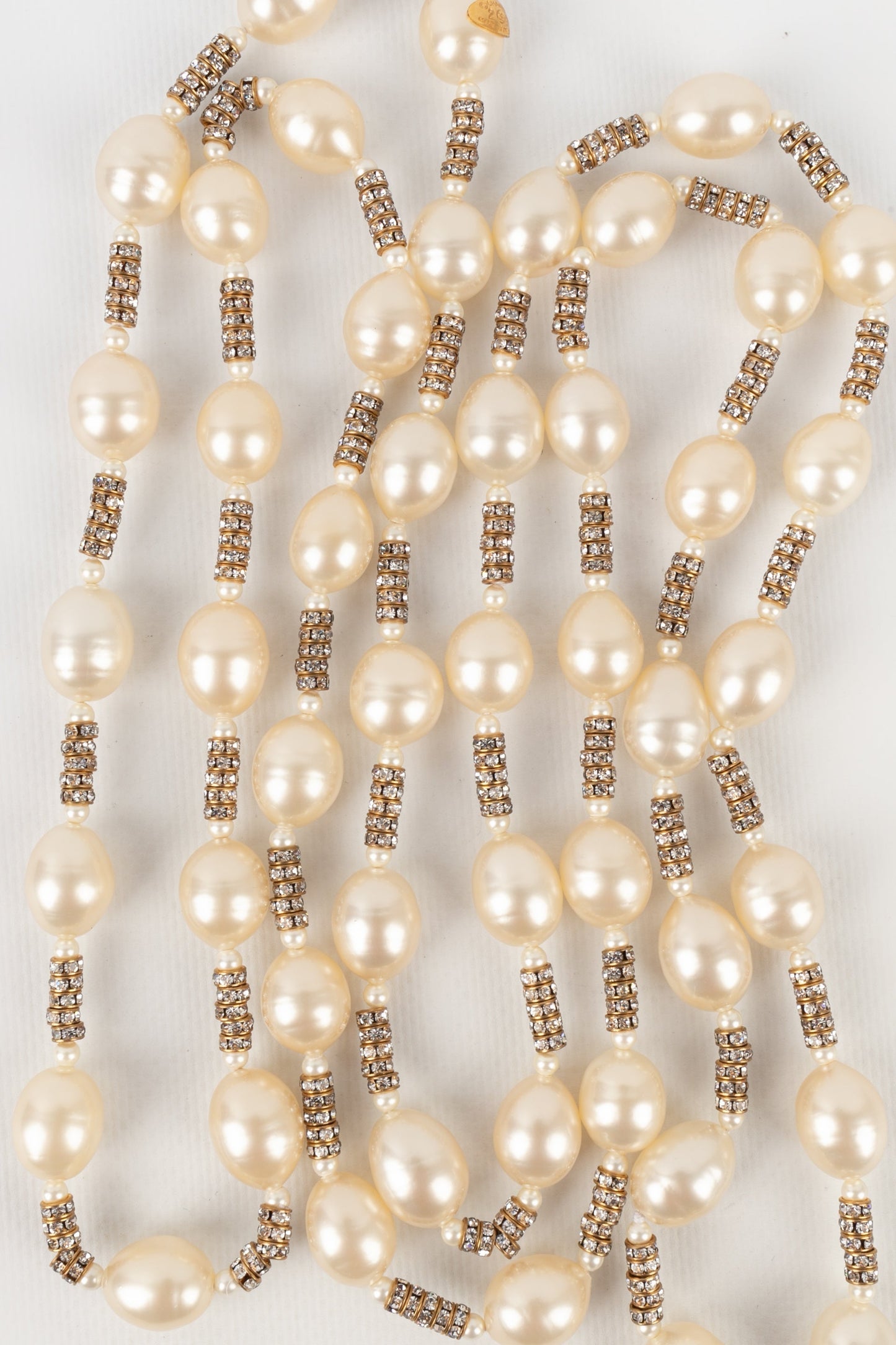 Collier de perles nacres Chanel 1990s