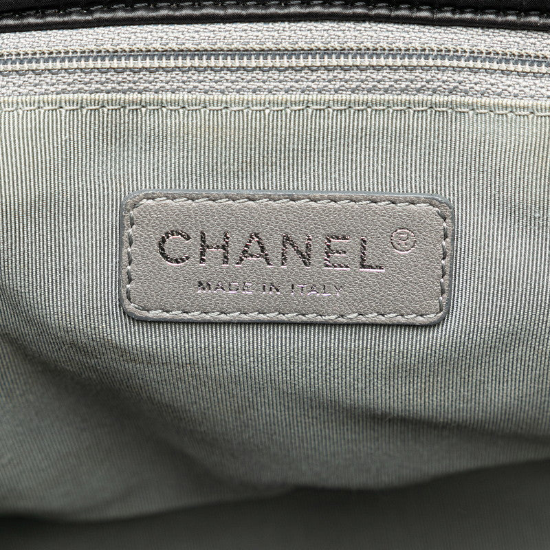 Chanel Nylon Leather Chain Shoulder Bag