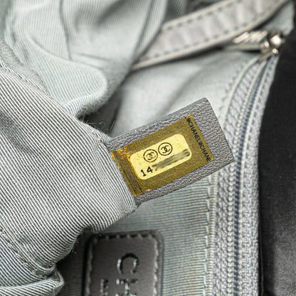Chanel Nylon Leather Chain Shoulder Bag