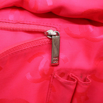 CHANEL Cambon Line Tote Bag Pink Gray CC am3204