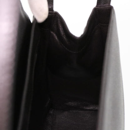 CHANEL Shoulder Bag Caviar Skin Black CC am4067