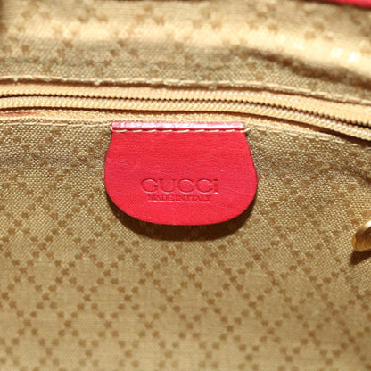 GUCCI Backpack Leather Red 003580008  am4132