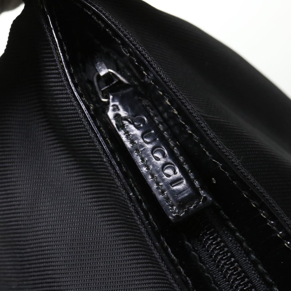 GUCCI Boston Bag Nylon Black 012 2122 0161 10  am4144