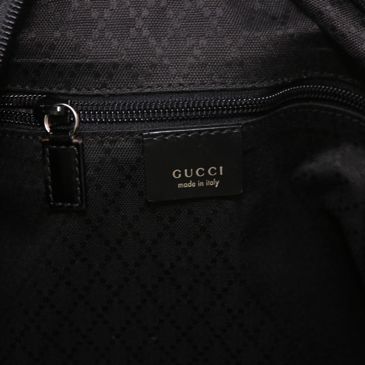 GUCCI Boston Bag Nylon Black 012 2122 0161 10  am4144