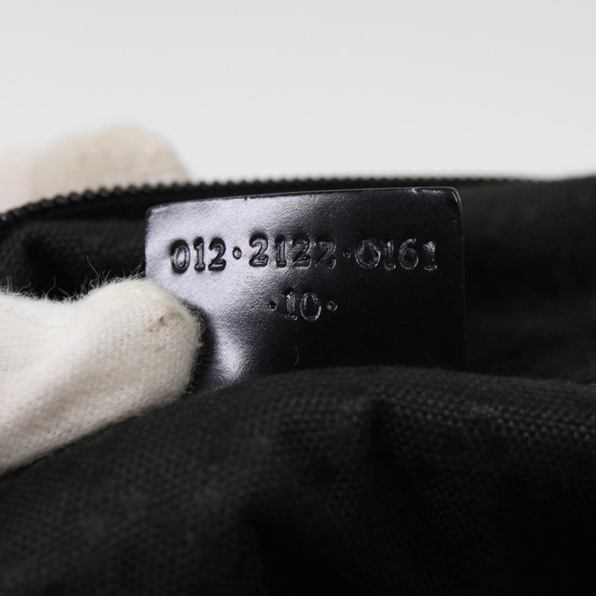 GUCCI Boston Bag Nylon Black 012 2122 0161 10  am4144