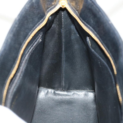 CHANEL Tote Bag Caviar Skin Black CC am4270A