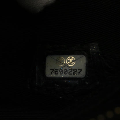 CHANEL Tote Bag Caviar Skin Black CC am4270A