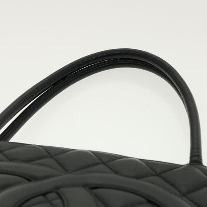 CHANEL Tote Bag Caviar Skin Black CC am4270A