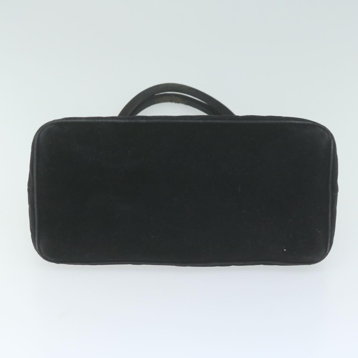 CHANEL Materasse Tote Bag Velor Standard Black CC am5812