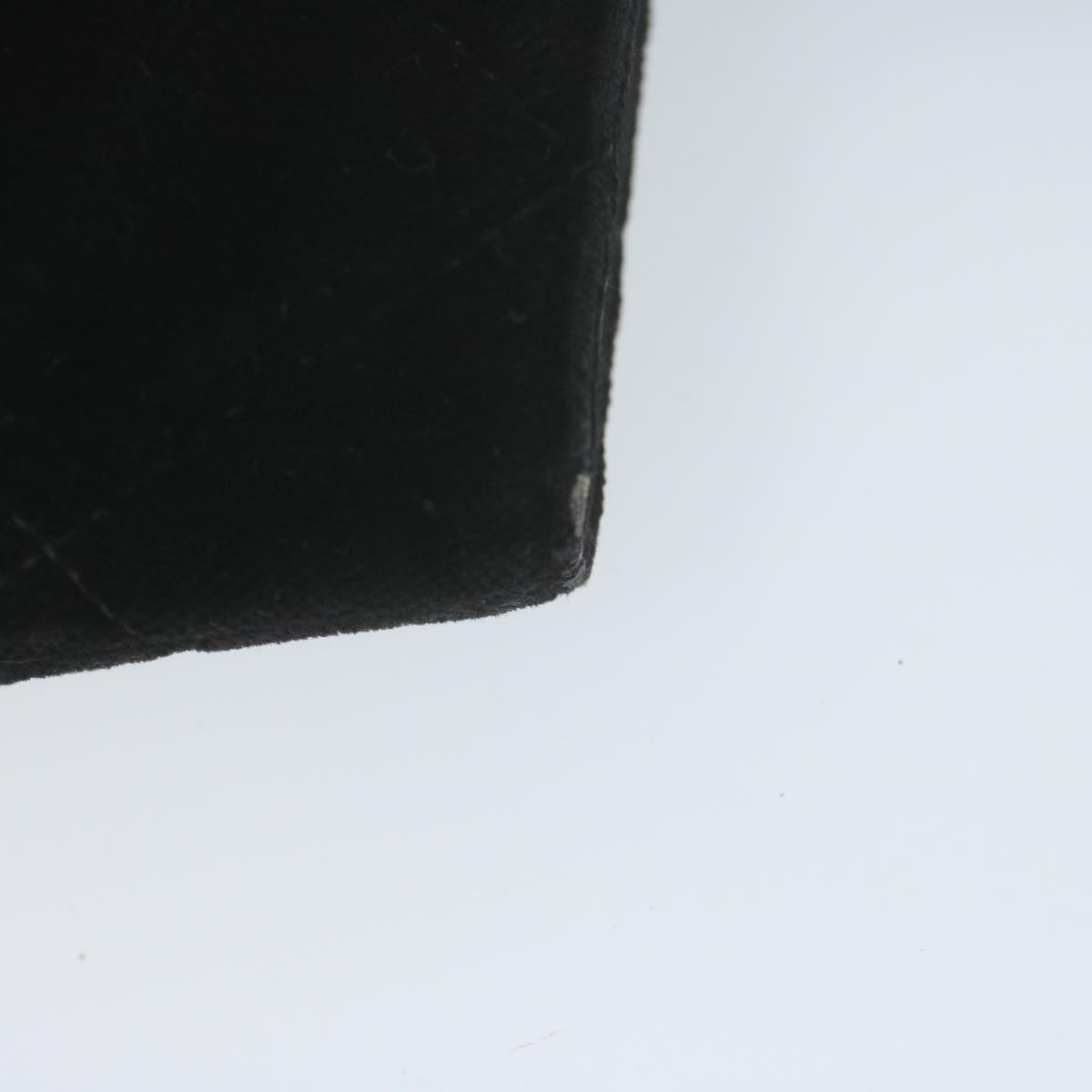 CHANEL Materasse Tote Bag Velor Standard Black CC am5812
