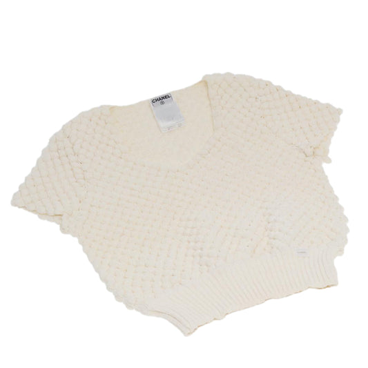 CHANELTops Polyamide Nylon White CC am6465