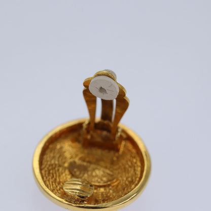 CHANEL COCO Mark Earring metal Gold CC am6613