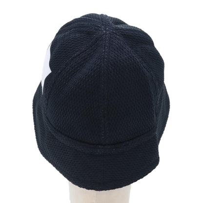 CHANEL Sports Line Hat cotton Black CC am6872
