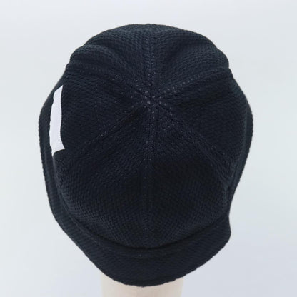 CHANEL Sports Line Hat cotton Black CC am6872