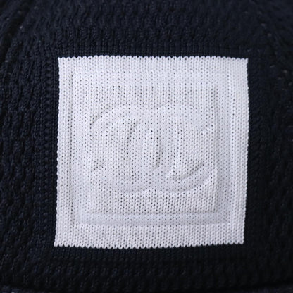 CHANEL Sports Line Hat cotton Black CC am6872