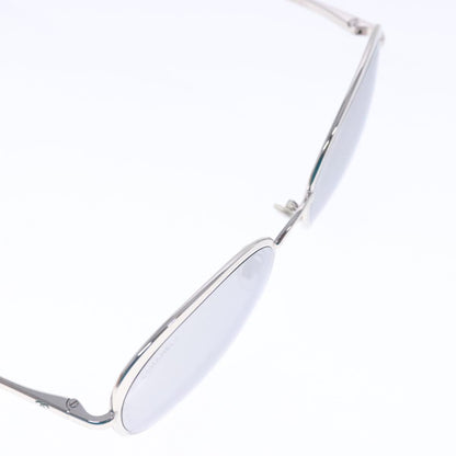 CHANEL Sunglasses metal Silver CC am7050