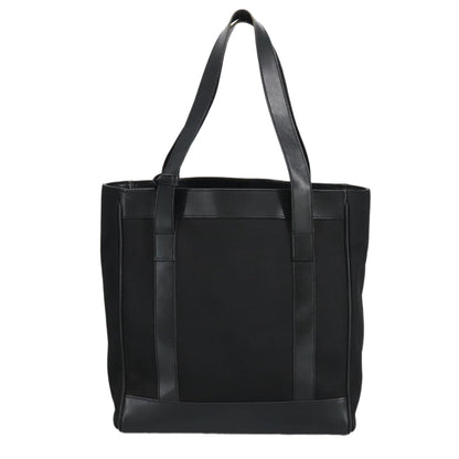 GUCCI Tote Bag Nylon Leather Black Silver 002 1705 0405  am7109