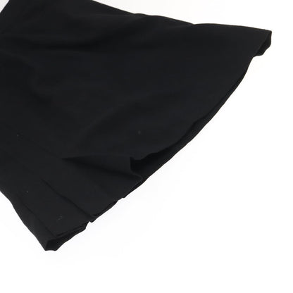 CHANEL Setup Skirt Jacket Cotton 34 Black White CC am7406