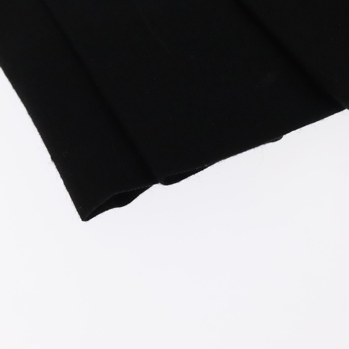 CHANEL Setup Skirt Jacket Cotton 34 Black White CC am7406