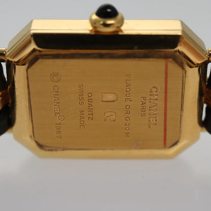 CHANEL Premiere Watches metal L Gold H0001 CC am7442